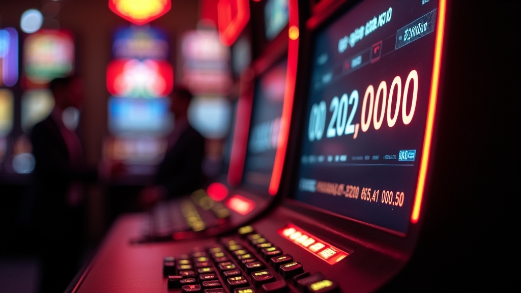 Casino withdrawal screen with a countdown in a dark neon setting.